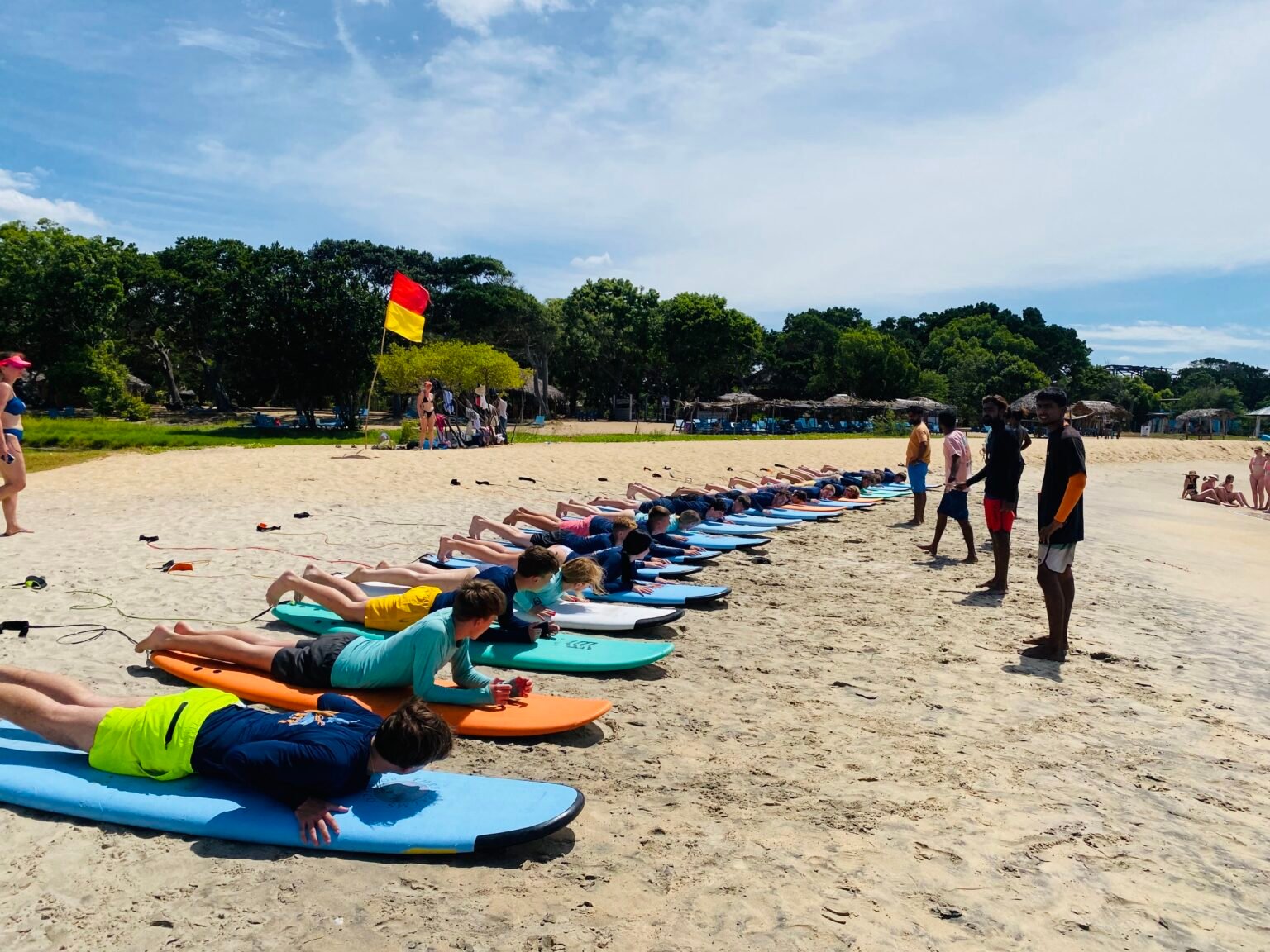 Surfing in Arugam Bay, Sri Lanka
