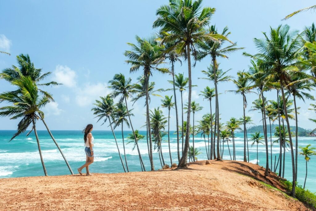 Yoga experience by the tropical coast